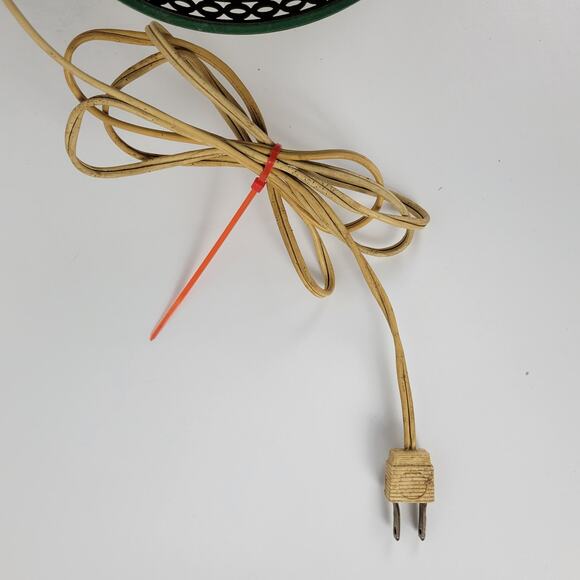 Vintage Stiffel Table Lamp White Porcelain Gold Leaf MCM Retro Hollywood Regency - Picture 4 of 16